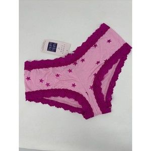 NWT Lindsi Lane Hanky Panky Women's Shoot For The Stars Boyshort Panties Size M